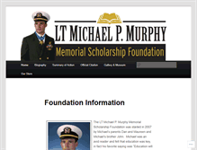 Tablet Screenshot of murphfoundation.org